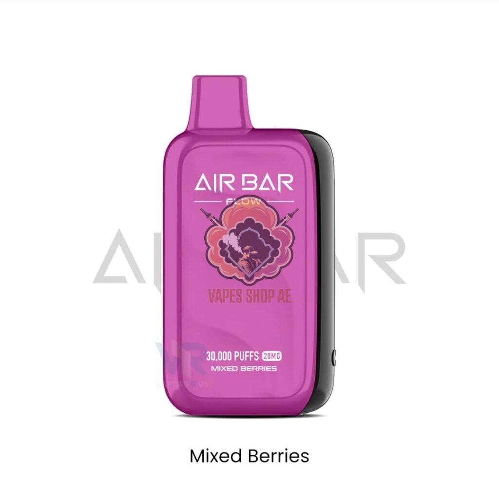 airbar 30000 puffs 30mg nicotine mtl vape mixed berries