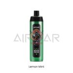airbar e shisha 15000 puffs 3mg nicotine dtl vape lemon mint