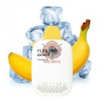 flerbar zero nicotine 3500 puffs vape banana ice
