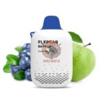 flerbar zero nicotine 3500 puffs vape blueberry apple
