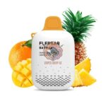 flerbar zero nicotine 3500 puffs vape mango pineapple orange