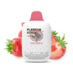 flerbar zero nicotine 3500 puffs vape strawberry