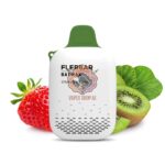 flerbar zero nicotine 3500 puffs vape strawberry kiwi