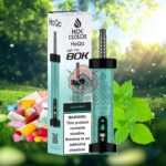 hoqa hok clouds 80k puffs 5 nicotine shisha based vape gum mint
