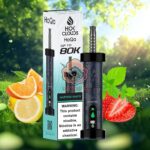 hoqa hok clouds 80k puffs 5 nicotine shisha based vape martino white