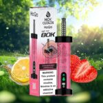 hoqa hok clouds 80k puffs 5 nicotine shisha based vape strawberry lemonade