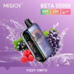 misjoy beta 50000 puffs disposable vape 50mg in the uae fizzy vimto