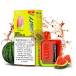 nasty bar 1200 puffs 20mg nicotine none rechargeable vape double watermelon