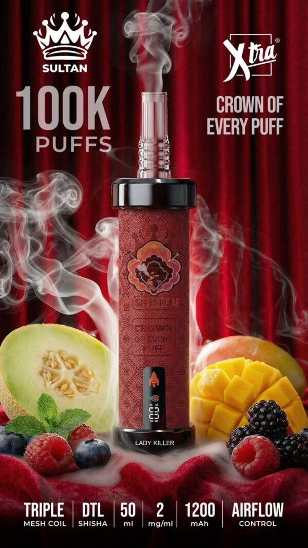 elfbar elfa kaufen Best Sultan Hookah 50000 Puff – BEST 50K Disposable Vape 2025 UAE main image 1