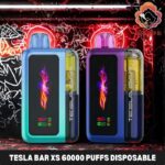 tesla bar xs 60000 puffs disposable vape 50mg in the uae
