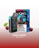 waka blast 50000 puffs disposable vape 50mg in the uae dark cherry