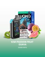 waka blast 50000 puffs disposable vape 50mg in the uae klwl passion fruit guava