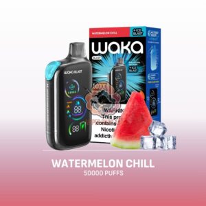 waka blast 50000 puffs disposable vape 50mg in the uae watermelon chill