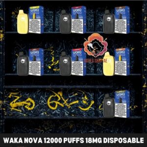 waka nova 12000 puffs 18mg disposable vape