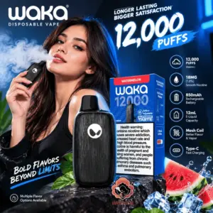 waka nova 12000 puffs 18mg disposable vape