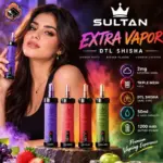xtra sultan shisha dtl 100k puffs 2mg nicotine triple mesh vape