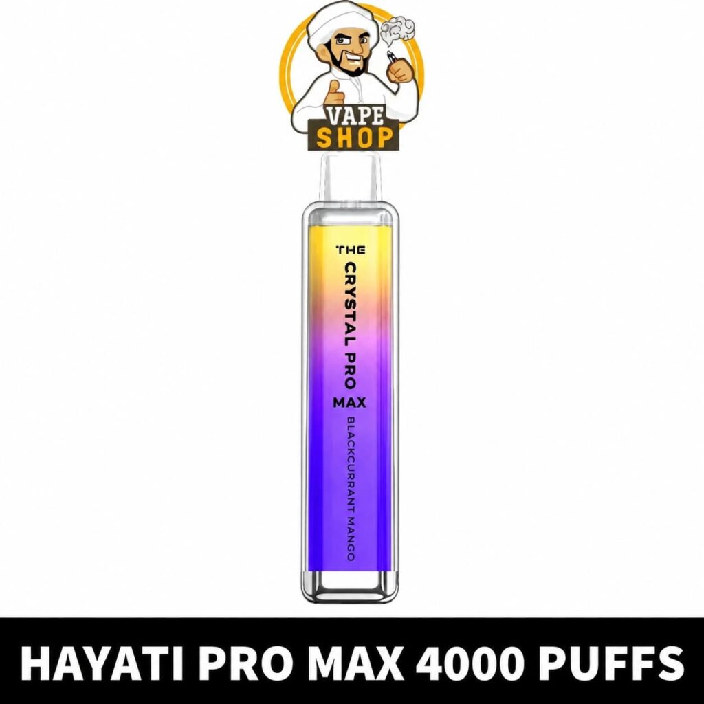 HAYATI Pro Max 4000 plus Puffs 20mg Disposable Vape in Dubai, UAE