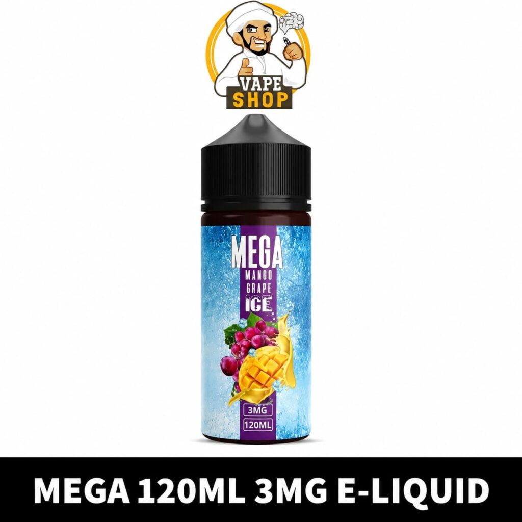 MEGA 120ml 3mg E-liquid In Dubai, UAE