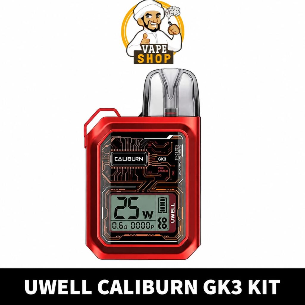 UWELL Caliburn GK3 Kit 25W Pod System 2.5ml Vape Kit 900mAh Starter Kit in Dubai, UAE