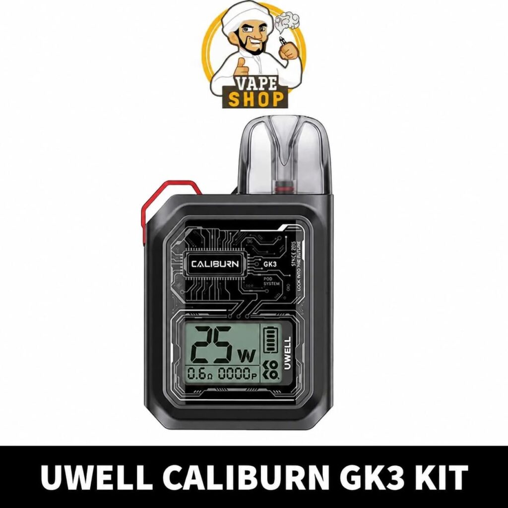 UWELL Caliburn GK3 Kit 25W Pod System 2.5ml Vape Kit 900mAh Starter Kit in Dubai, UAE