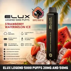 elux legend 5000 puffs 20mg and 50mg nicotine