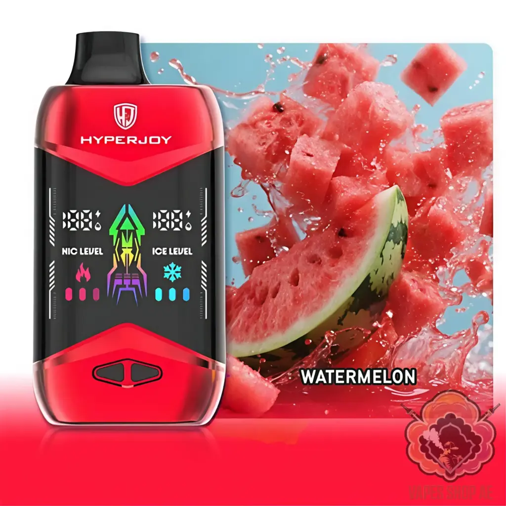 hyperjoy 45000 puffs disposable vape 50 mg in uae watermelon