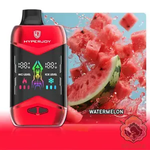 hyperjoy 45000 puffs disposable vape 50 mg in uae watermelon
