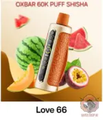 Oxbar shisha 60k 0.6mg nicotine - Image 5