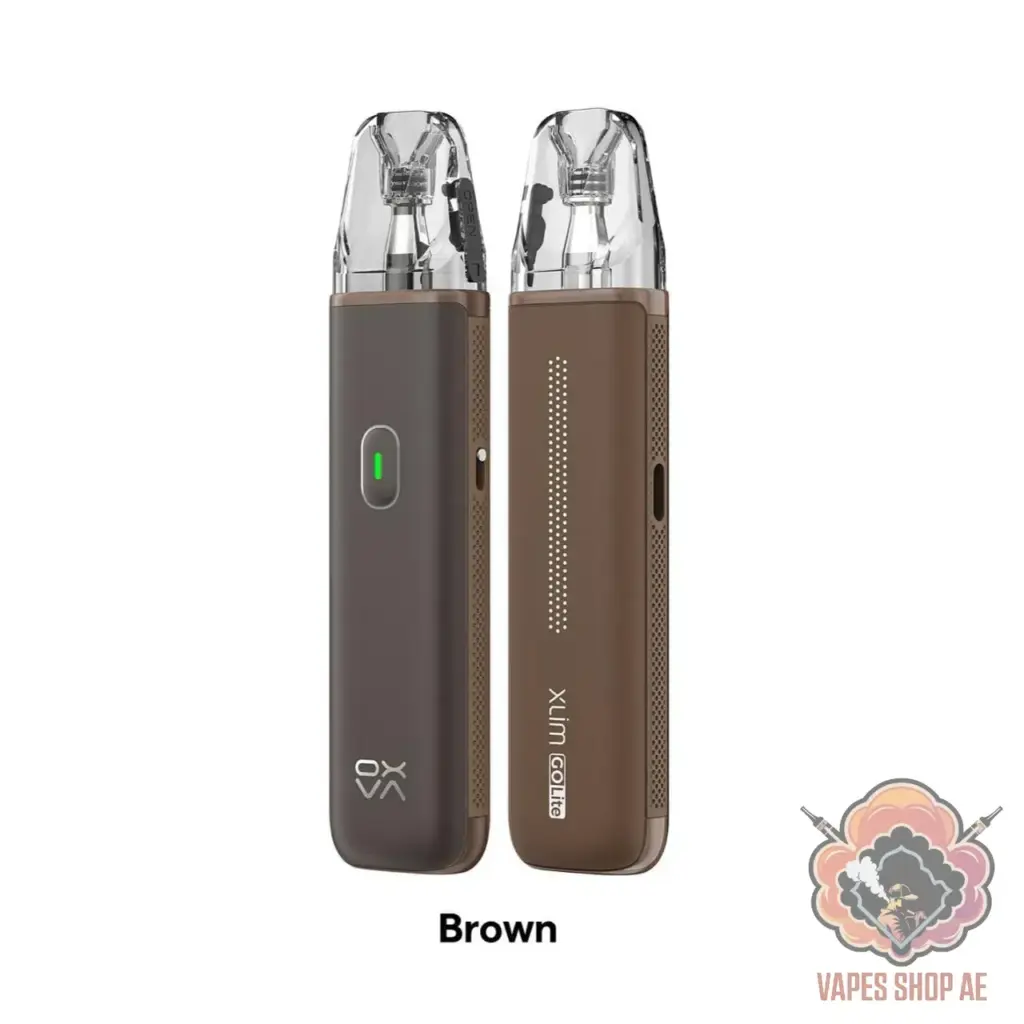 oxva xlim go lite vape kit 1000mah 30w in uae brown