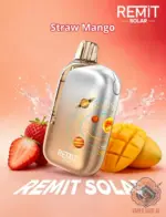 remit solar 50000 puffs 50mg nicotine straw mango