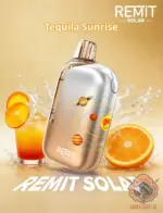 remit solar 50000 puffs 50mg nicotine tequila sunrise