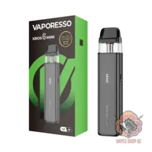 vaporesso xros 6 mini vape kit 1600mah 30w in uae titanium black 1