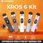 Vaporesso Xros 6 Pod Kit 1800mAh 30w in UAE