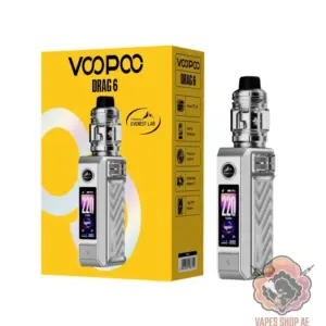 voopoo drag 6 kit 220w none build battery silver