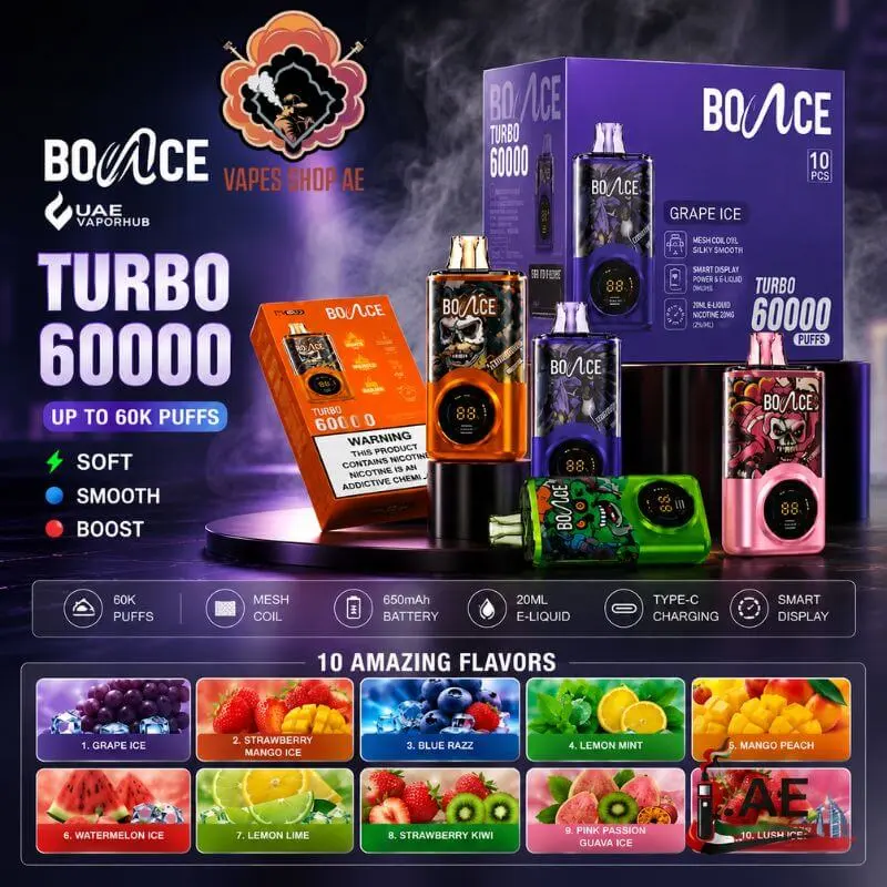Bounce Turbo 60k Puffs 20mg Disposable Vape in Dubai (2) (1) Bounce-Turbo-60k-Puffs-20mg-Disposable-Vape-in-Dubai