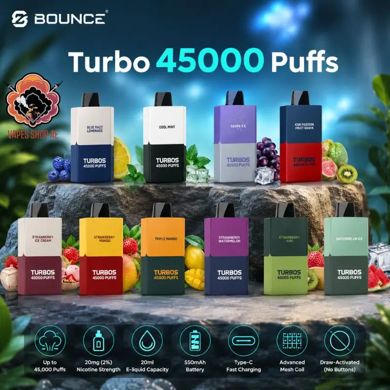 Bounce X Turbo 45000 Puffs 20mg Disposable Vape in Dubai Bounce-X-Turbo-45000-Puffs-20mg-Disposable-Vape-in-Dubai.