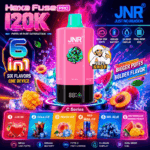 JNR HexaFuse 120K Puffs Disposable Vape 6in1 - Image 4