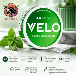 Velo-Green-Spearmint-6mg-Nicotine-Pouches