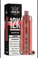 al-fakher-crown-bar-12k-crystal-v2-disposable-vape-12000-puffs-in-uae-peach-ice