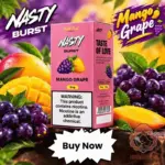 nasty burst 3mg 60ml vape juice in uae mango grape