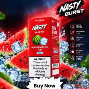 nasty burst 3mg 60ml vape juice in uae watermelon ice