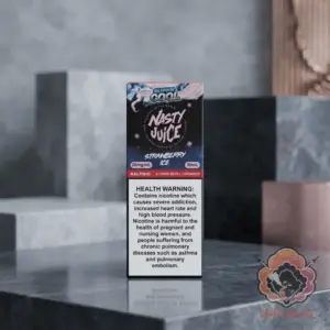 nasty juice saltnic liquid 20mg nicotine super cool strawberry ice