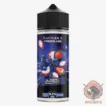 panther x series freebase 3mg nicotine vape juice blueberry strawberry dragonfruit