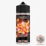 panther x series freebase 3mg nicotine vape juice peach ice
