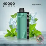 vape soul 40000 puffs 20mg nicotine disposable vape fresh mint