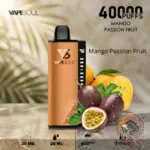 vape soul 40000 puffs 20mg nicotine disposable vape mango passion fruit