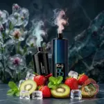 Kief Lion 60000 Puffs 2mg Disposable Vape - Strawberry Kiwi Ice flavour