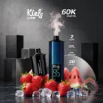 Kief Lion 60000 Puffs 2mg Disposable Vape - Strawberry Watermelon Ice flavour